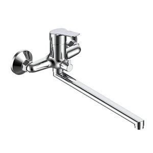 Изображение товара Смеситель Voda Wave WA31 для ванны и душа, с душевым гарнитуром, цвет хром