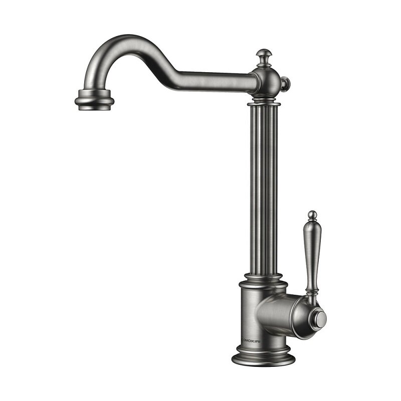 Изображение товара Смеситель для кухни Omoikiri Toshima-SI 4994326, античное серебро