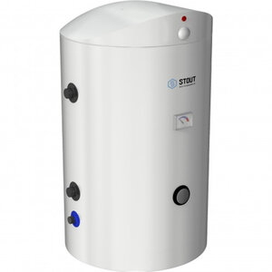 Изображение товара Бойлер косвенного нагрева Stout 150 л SWH-1110-000150 напольный белый