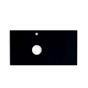 Изображение товара Столешница Grossman Лофт-90, МДФ, черная матовая, 90x47 см