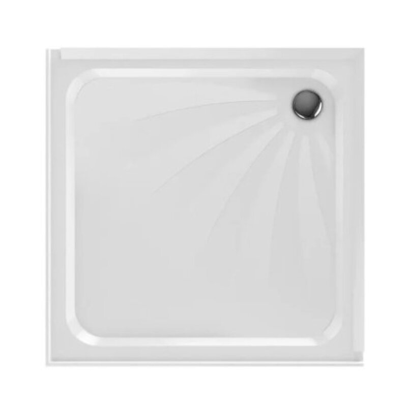 Изображение товара Душевой поддон Alex Baitler AB10017H-2 100x100 см квадратный белый акрил Германия