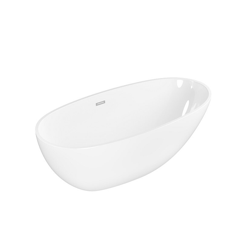 Изображение товара Ванна акриловая Grossman Fly GR-1104 170x75 см отдельно стоящая белая