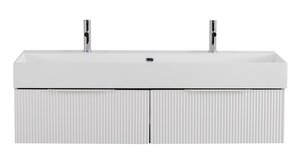 Изображение товара Тумба под раковину Cezares Premium 55426, подвесная, 120 см, белая, Italy