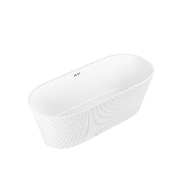 Изображение товара Ванна акриловая Grossman Forta, GR-27021M, 170 x 75 см, отдельностоящая, белая матовая