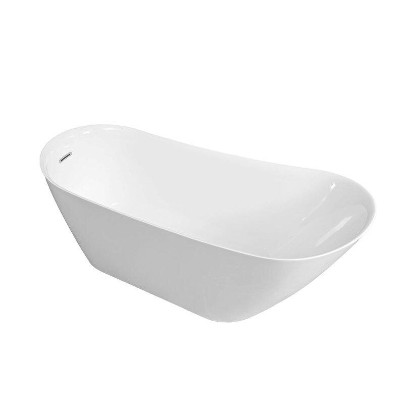 Изображение товара Ванна Grossman Galaxy GR-2102 170x75 см, отделностоящая, белая