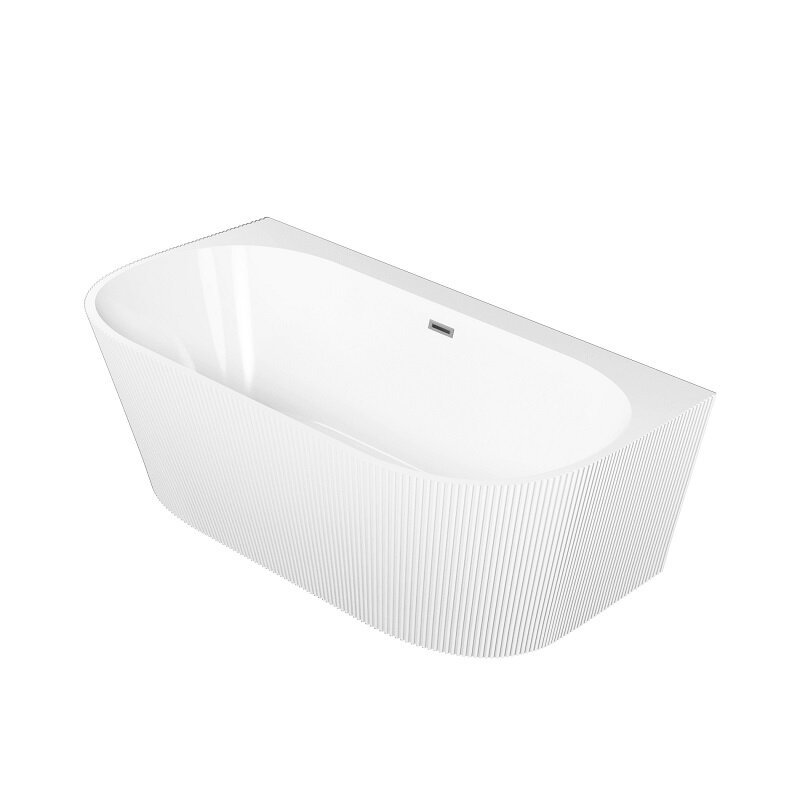 Изображение товара Акриловая ванна Grossman Cristal GR-17071 170х80 см овальная с сифоном