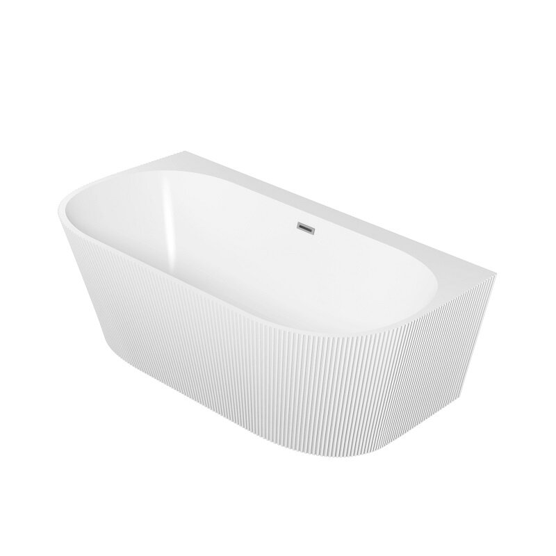 Изображение товара Ванна акриловая Grossman Cristal, GR-17071M, 170 x 80 см, пристенная, белая матовая