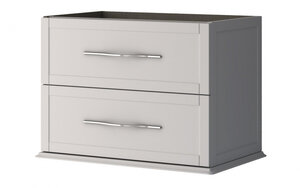 Изображение товара Тумба под раковину Cezares Tiffany 54948 75 см подвесная белая МДФ эмаль