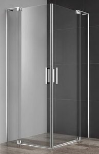 Изображение товара Душевой уголок Cezares Slider-AH-2-70/80-80/90-C-Cr, 70 x 80 см, стекло прозрачное, профиль хром