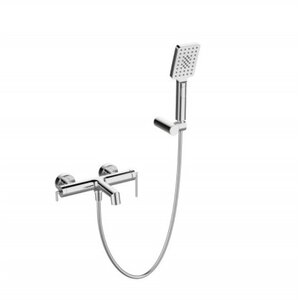 Изображение товара Смеситель для ванны и душа BelBagno ACQUA-VASM/DFS-CRM, с душевым гарнитуром, цвет хром