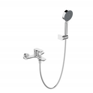 Изображение товара Смеситель для ванны и душа BelBagno ANCONA-VAS/DFS-CRM, с душевым гарнитуром, цвет хром