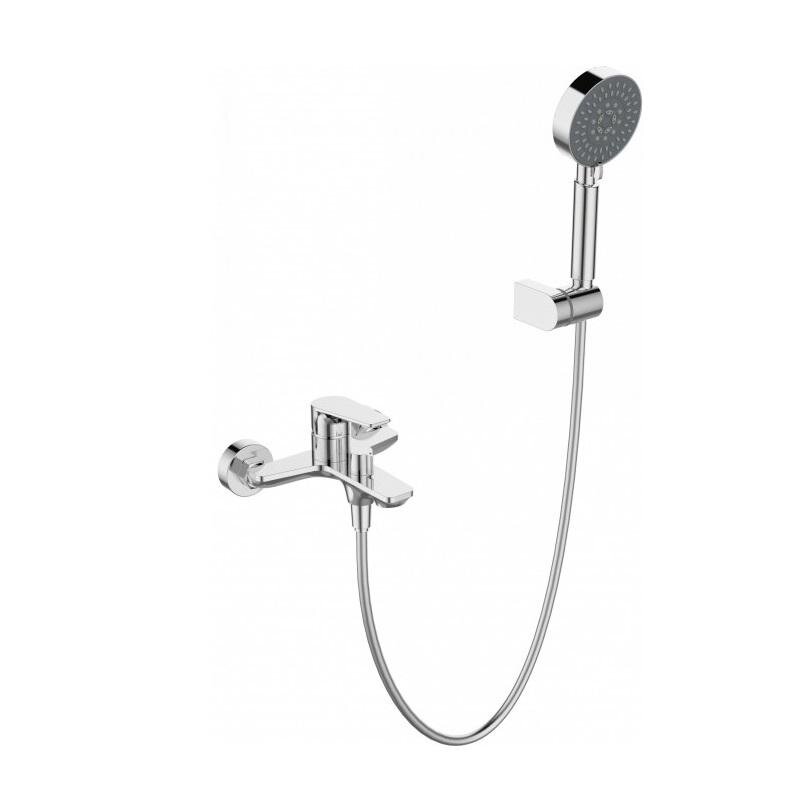 Изображение товара Смеситель BelBagno ANCONA-VAS/DFS-CRM для ванны и душа с душевым гарнитуром