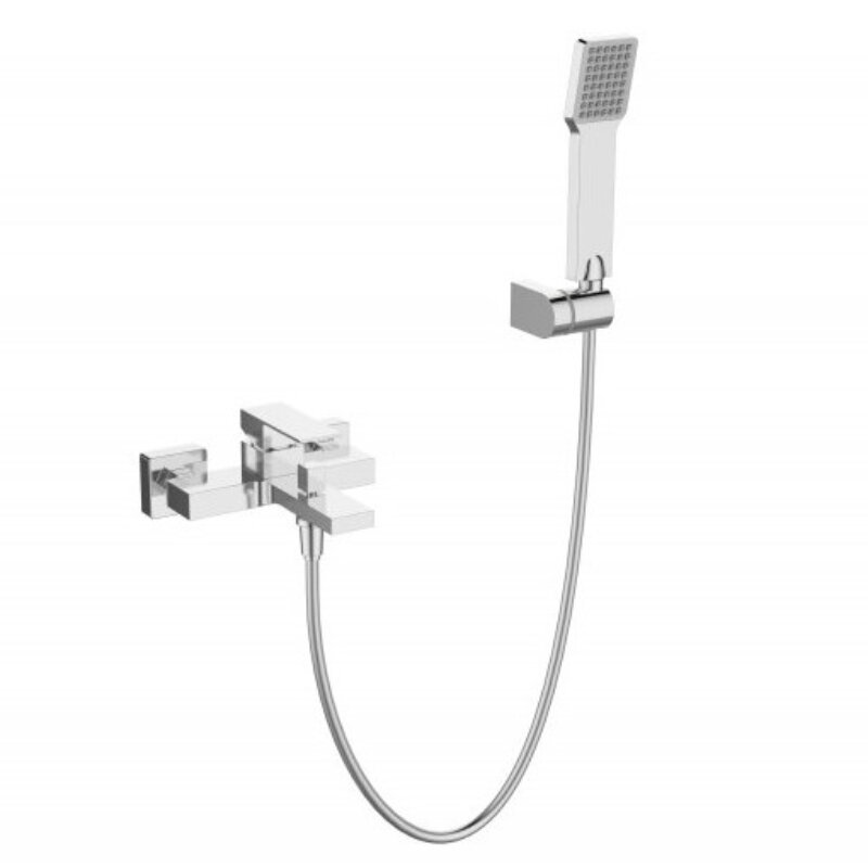 Изображение товара Смеситель для ванны и душа BelBagno Romano с душевым гарнитуром, хром