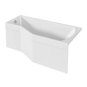 Изображение товара Ванна акриловая 1MarKa Convey 01кон1775лкс2+/01кон1775пкс2+, 170 x 75 см, левая/правая, цвет белый