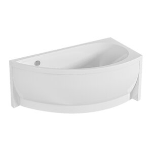 Изображение товара Ванна акриловая 1MarKa Piccolo 01пк1575лкп/01пк1575пкп, 150 x 75 см, левая/правая, цвет белый