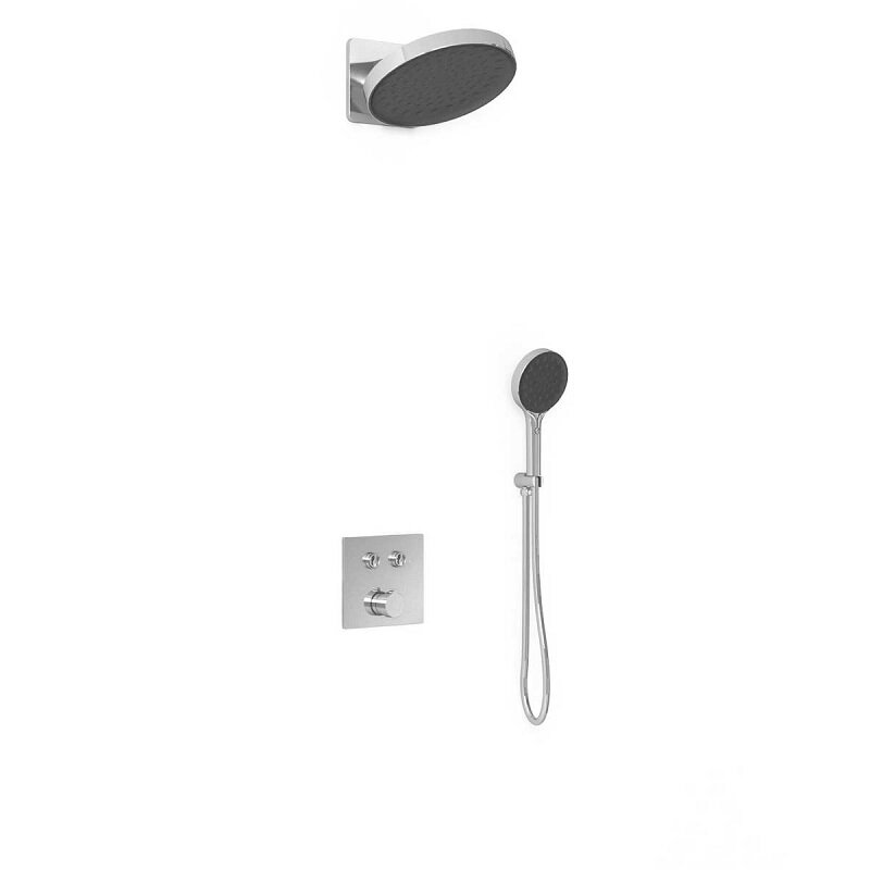 Изображение товара Душевая система Vincea Inspire VSFW-421I3CH хром встраиваемая с Rain и 4 режимами лейки