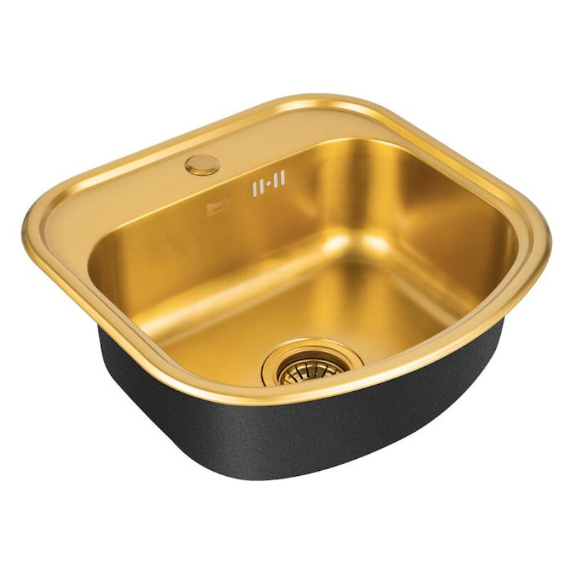 Изображение товара Кухонная мойка Zorg PVD SZR 4749 BRONZE, 49 см, нержавеющая сталь, цвет бронза Изображение товара Кухонная мойка Zorg PVD SZR 4749 BRONZE, 49 см, нержавеющая сталь, цвет бронза