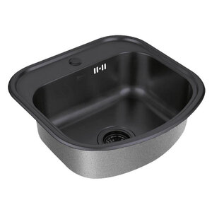 Изображение товара Кухонная мойка Zorg PVD SZR 4749 GRAFIT 49 см из нержавеющей стали
