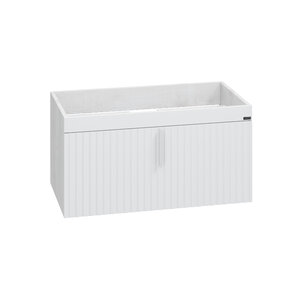 Изображение товара Тумба под раковину Санта Юпитер 700357, 80 см, подвесная, белая