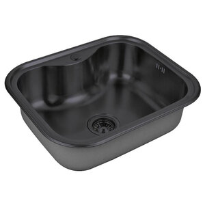Изображение товара Кухонная мойка Zorg PVD SZR 5848 GRAFIT, 58 см, нержавеющая сталь, цвет графит
