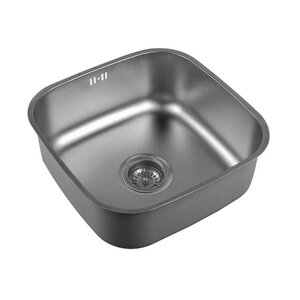 Изображение товара Кухонная мойка Zorg INOX серия R ZR 4040 42.5 см из нержавеющей стали Чехия
