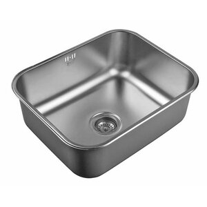 Изображение товара Кухонная мойка Zorg INOX серия R ZR 5343, 53.5 см, нержавеющая сталь, цвет нержавеющая сталь