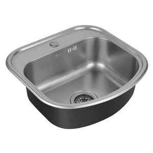 Изображение товара Кухонная мойка Zorg INOX серия R ZR 4749, 49 см, нержавеющая сталь, цвет нержавеющая сталь