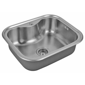 Изображение товара Кухонная мойка Zorg INOX серия R ZR 5848, 58 см, нержавеющая сталь, цвет нержавеющая сталь