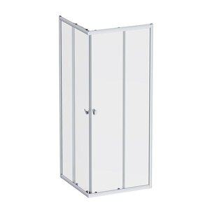Изображение товара Душевой уголок Am.Pm Sunny W87G-403-8080-MT, 80 x 80 см, стекло прозрачное, профиль хром матовый