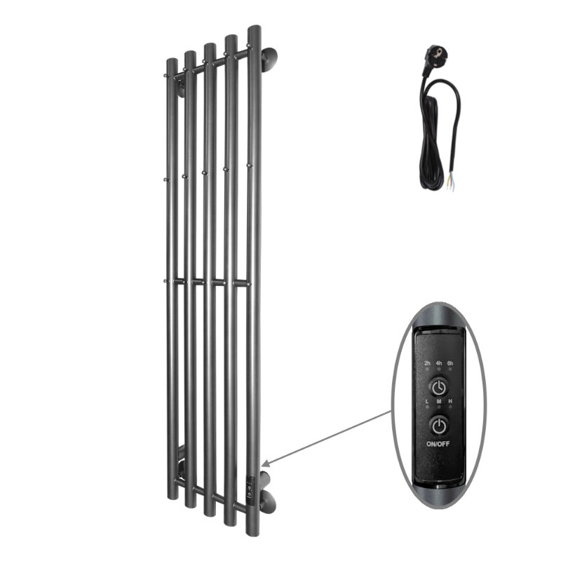 Изображение товара Электрический полотенцесушитель Altasan АргоЛюкс12027Г 27 см ширина 120 см высота