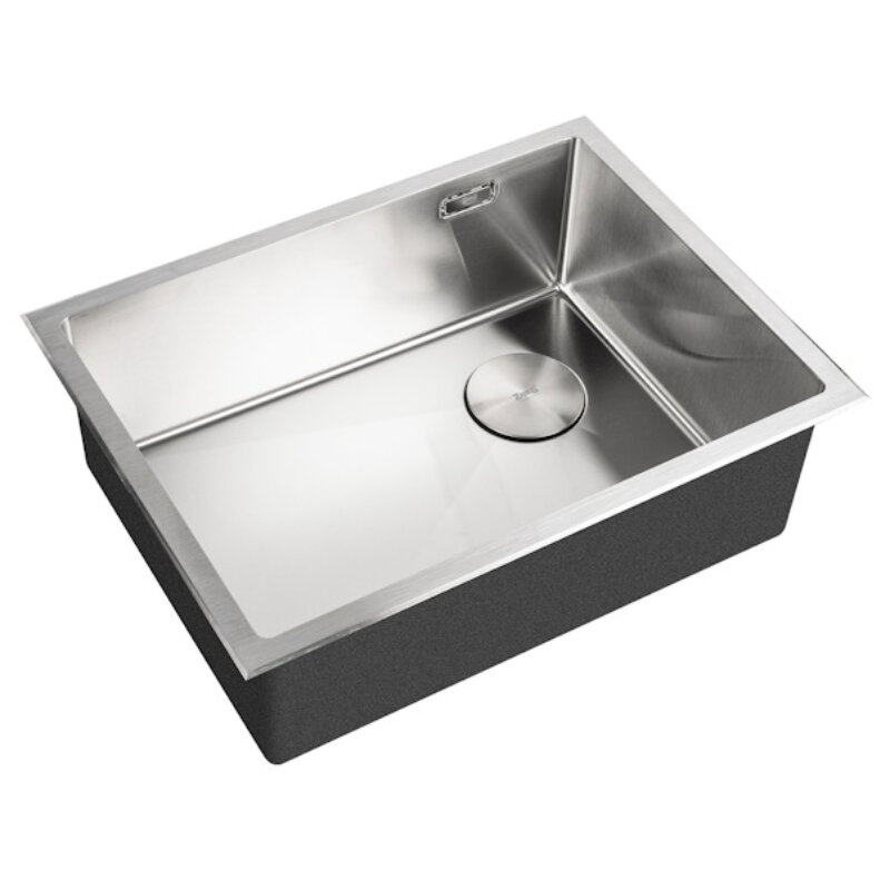Изображение товара Кухонная мойка Zorg LUX 5844 из нержавеющей стали с одной чашей 58 см Чехия