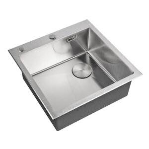 Изображение товара Кухонная мойка Zorg LUX 5151, 51 см, нержавеющая сталь, цвет нержавеющая сталь