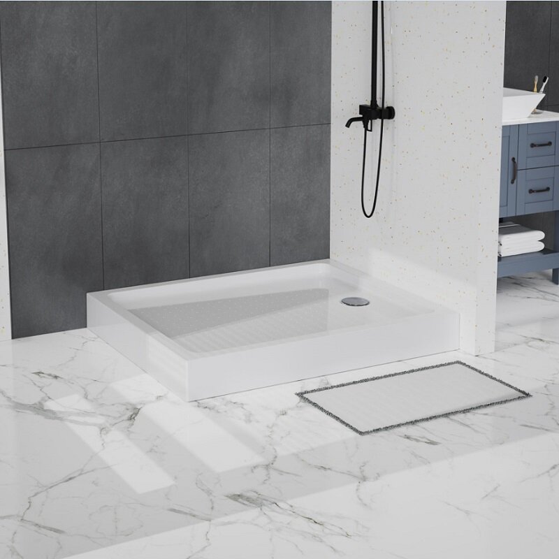 Изображение товара Душевой поддон BelBagno TRAY-BB-AH-120/90-15-W акриловый с сифоном 120x90 см Италия