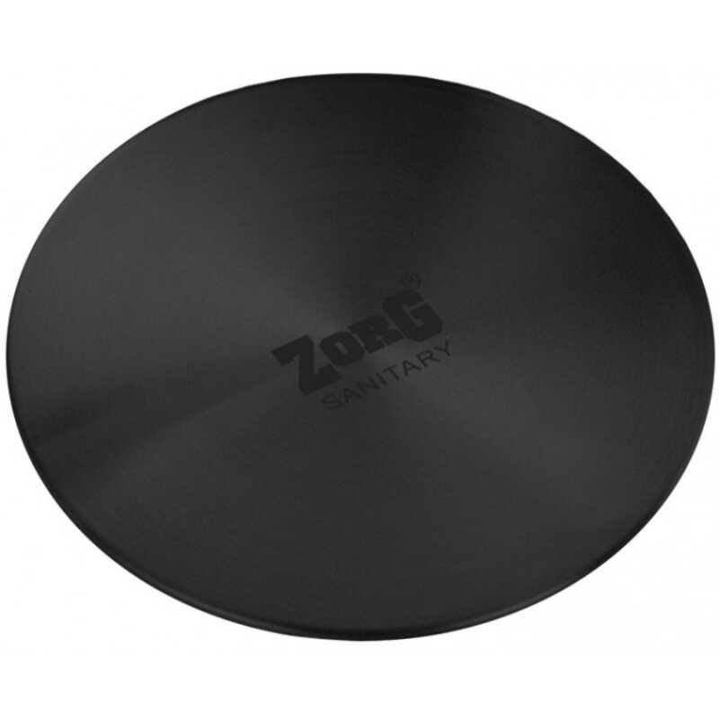 Изображение товара Накладка на слив для кухонной мойки Zorg Lux DN-GRAFIT графит пластиковая стальная