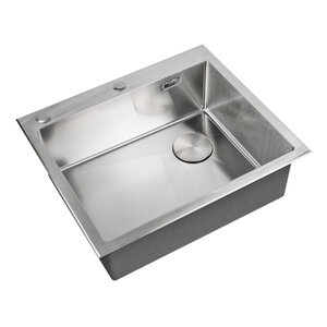 Изображение товара Кухонная мойка Zorg LUX 5951 из нержавеющей стали 59 см с глубиной 20 см