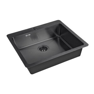 Изображение товара Кухонная мойка Zorg HD 7551 GRAFIT 75 см нержавеющая сталь с PVD покрытием