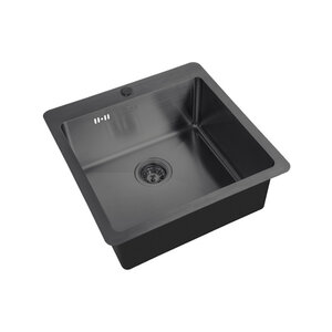 Изображение товара Кухонная мойка из нержавеющей стали Zorg HD 5151 графит 51 см