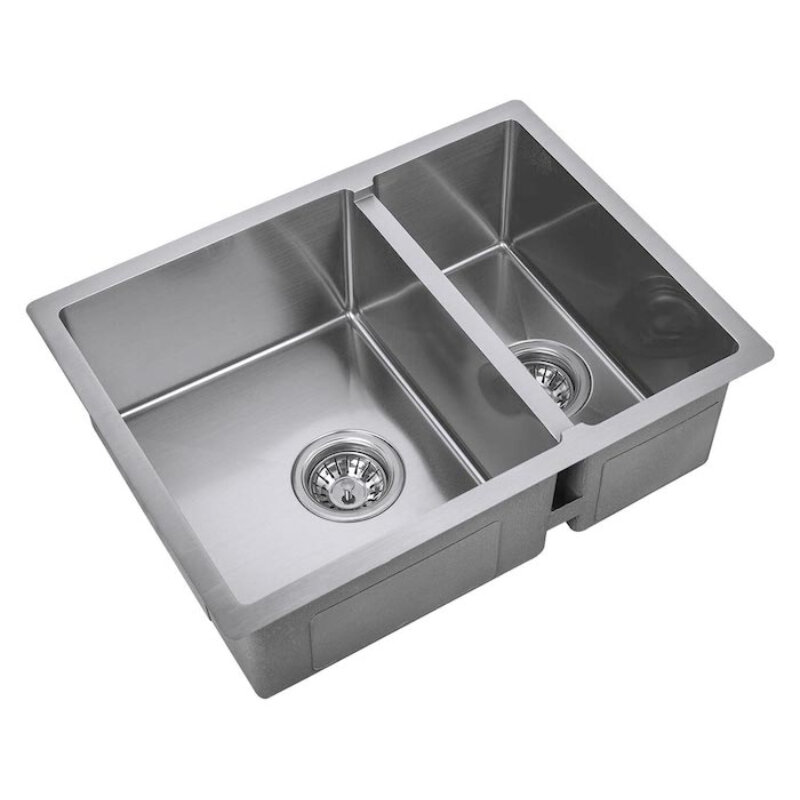 Изображение товара Кухонная мойка Zorg R 58-2-44 из нержавеющей стали, две чаши