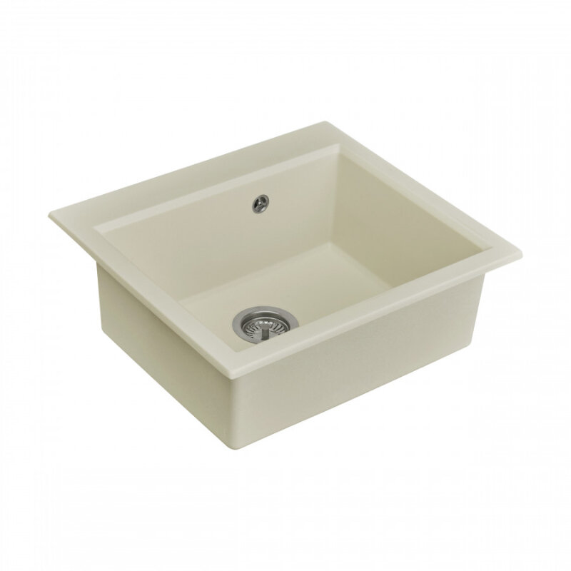 Изображение товара Кухонная мойка Aquaton Линеа 1A733032LW240 58 см, искусственный камень, жемчуг