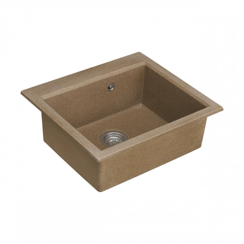 Изображение товара Кухонная мойка Aquaton Линеа 1A733032LW270, 58 см, искусственный камень, цвет терракотовый