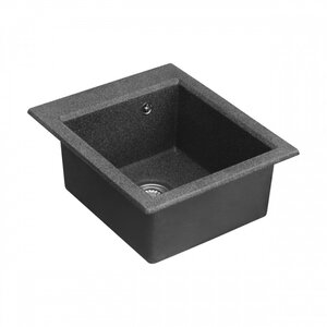 Изображение товара Кухонная мойка Aquaton Линеа 1A732932LW210 43 см графит