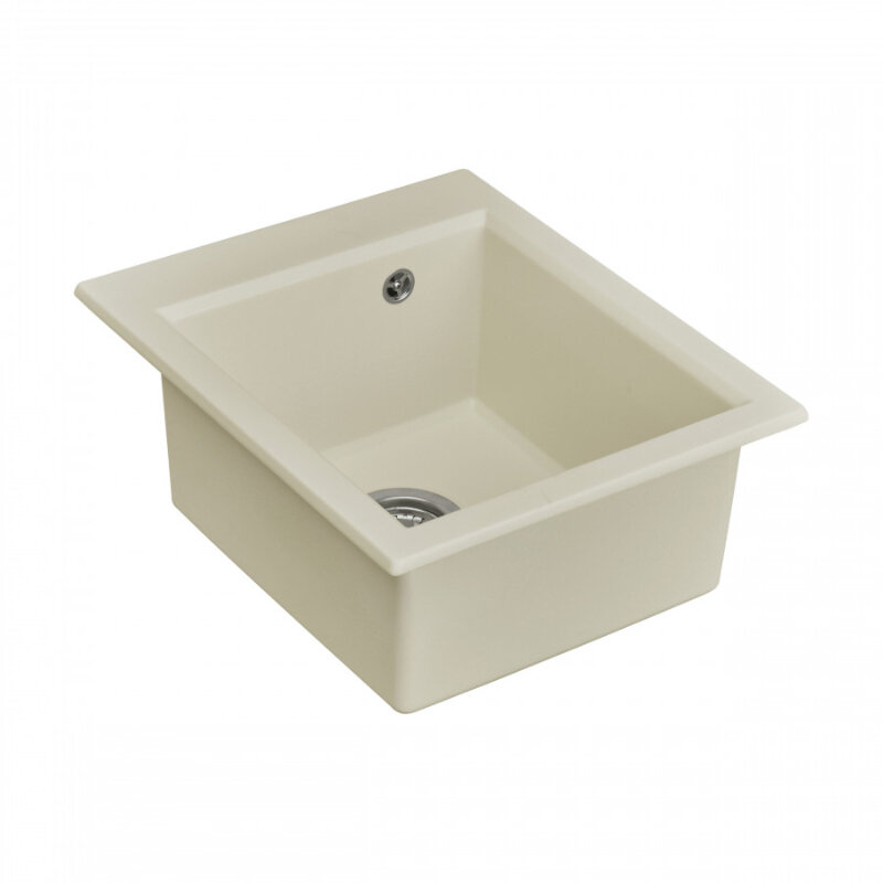 Изображение товара Кухонная мойка Aquaton Линеа 1A732932LW240 43 см искусственный камень жемчуг