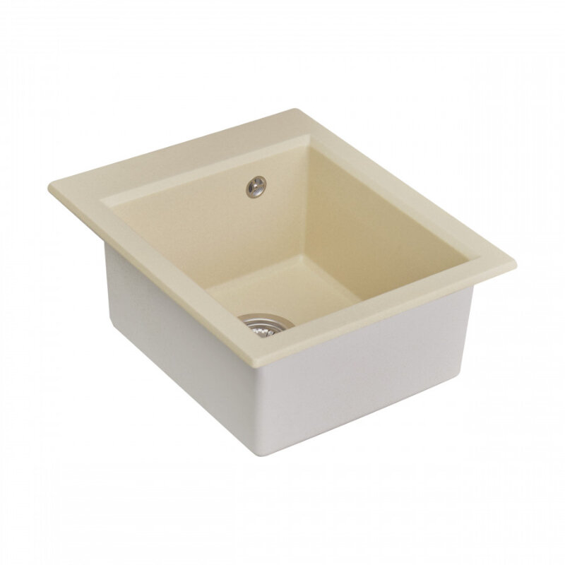 Изображение товара Кухонная мойка Aquaton Линеа 1A732932LW290, 43 см, искусственный камень, цвет шампань