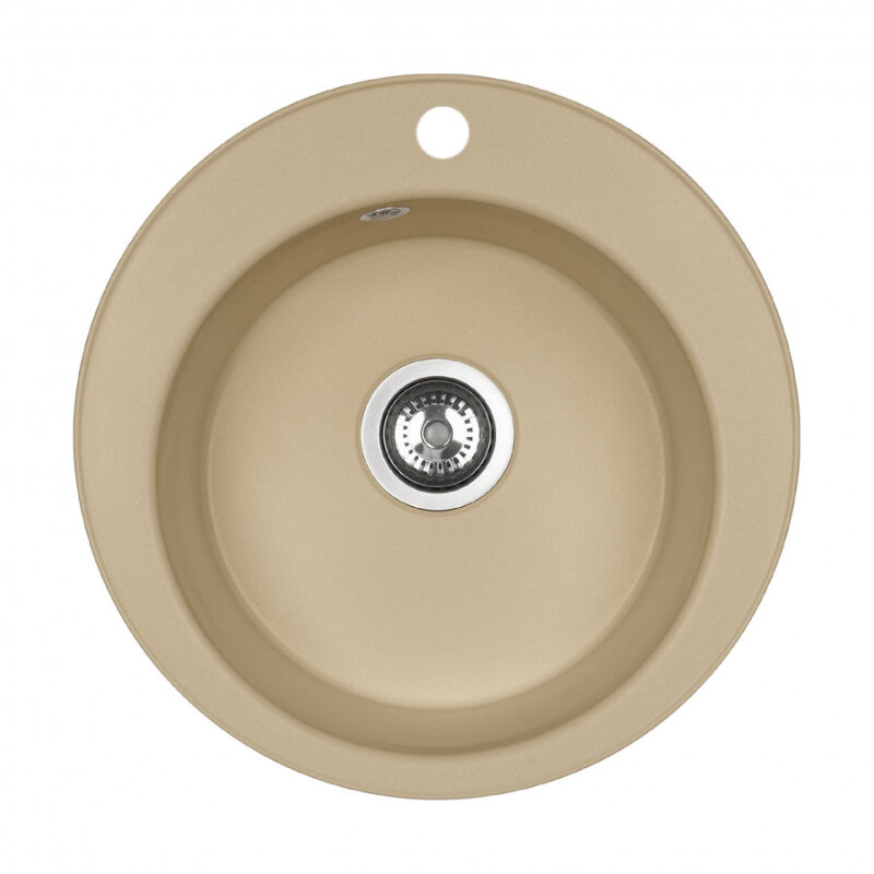 Изображение товара Кухонная мойка Aquaton Шелли 50 см из искусственного камня латте с комплектом Изображение товара Кухонная мойка Aquaton Шелли 50 см из искусственного камня латте с комплектом