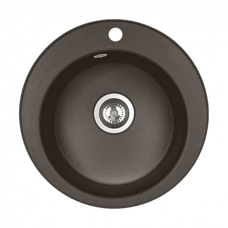 Изображение товара Кухонная мойка Aquaton Шелли 50 см искусственный камень кофе