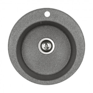Изображение товара Кухонная мойка AQUATON Шелли 50 см искусственный камень серый