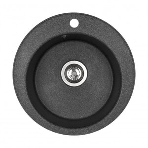 Изображение товара Кухонная мойка Aquaton Шелли 1A734732SS210 50 см искусственный камень графит