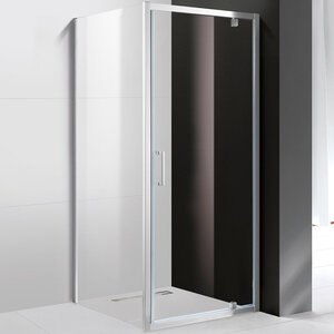 Изображение товара Душевой уголок Cezares MOLVENO-A-1-100-C-Cr-IV, 100 x 100 см, стекло прозрачное, профиль хром