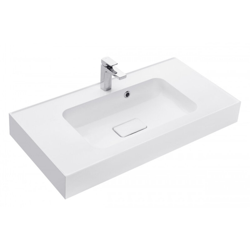 Изображение товара Раковина Aquaton Ричмонд 1A70603KRD010 100 см из искусственного камня с крыльями