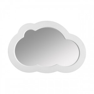 Изображение товара Зеркало Aquaton Каспер Облако 1A283602CRE20, 77.5 см, цвет белый матовый